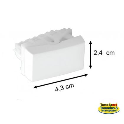 Imagem de Módulo Interruptor Simples 16a Fame Evidence/Modulare/Blanc+