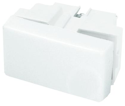 Imagem de Módulo Interruptor Simples Branco Linha Pérola Radial c/ 10