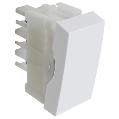 Imagem de Módulo Interruptor Simples Branco Siena 6011 Alumbra