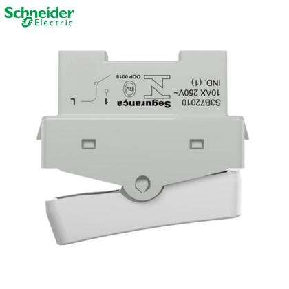 Imagem de Módulo Interruptor Simples Linha Miluz 10a Schneider 10 A 250 V Branco