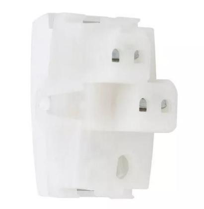 Imagem de Módulo Interruptor Tecla Simples Brava Duale Up Iriel Soprano Branco