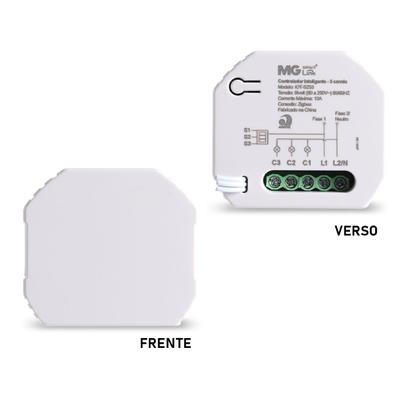 Imagem de  Módulo Interruptor Zigbee Relé Inteligente 3 Canais MarGirius 