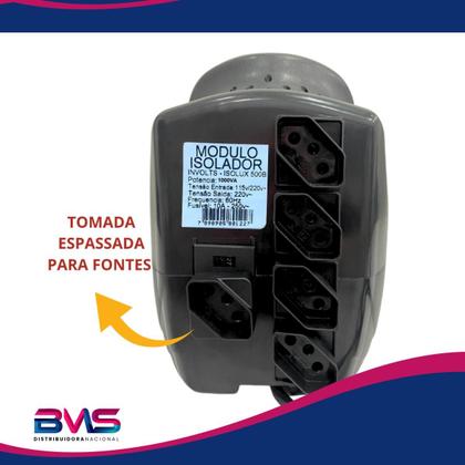Imagem de Modulo Isolador Bivolt Com Saída 220V