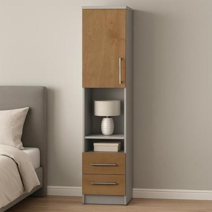 Imagem de Modulo JA Mesa de Cabeceira Alto Georgia Avelã / Jequitibá