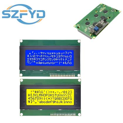 Imagem de Módulo LCD Azul Verde Branco 20x4 Interface Serial IIC I2C Para Adaptador De Display LCD Arduino