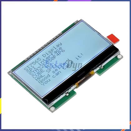 Imagem de Módulo LCD Com Tela De Matriz De Pontos COG Estardyn LCD12864 Com Interface SPI