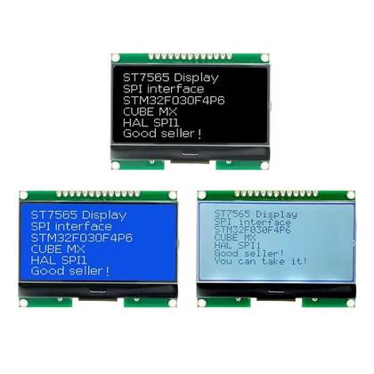 Imagem de Módulo LCD Com Tela De Matriz De Pontos COG Estardyn LCD12864 Com Interface SPI