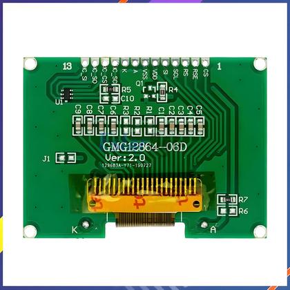 Imagem de Módulo LCD Com Tela De Matriz De Pontos COG Estardyn LCD12864 Com Interface SPI