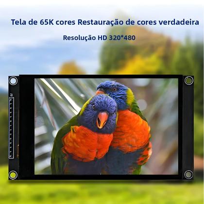 Imagem de Módulo LCD TFT SPI De 4 Polegadas 320X480 Com Tela Sensível Ao Toque Para Arduino Mega2560 ESP32