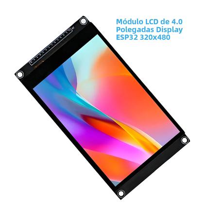 Imagem de Módulo LCD TFT SPI De 4 Polegadas 320X480 Com Tela Sensível Ao Toque Para Arduino Mega2560 ESP32
