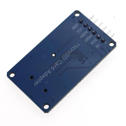 Imagem de Módulo Leitor De Cartão Micro SD Mini TF Com Chip Conversor De Nível SPI Para Kit DIY Arduino
