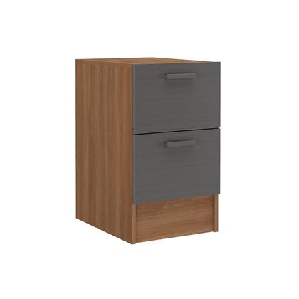 Imagem de Módulo Mesa de Cabeceira 2 Gavetas Viena