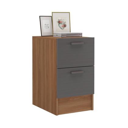 Imagem de Módulo Mesa de Cabeceira 2 Gavetas Viena