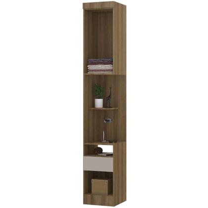 Imagem de Módulo Mesa De Cabeceira Eucamoveis Paris 1 Porta 1 Gaveta