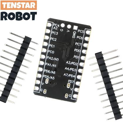 Imagem de Módulo Microcontrolador RISC-V TENSTAR CH32V003F4P6 Placa De Desenvolvimento 2pcs Circuitos