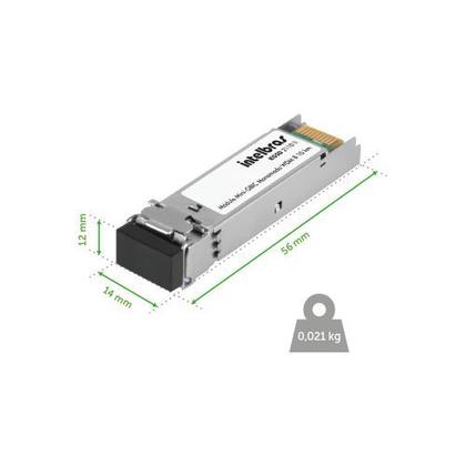 Imagem de Módulo Mini-gbic Gigabit Monomodo 10km KGSD 2110 B Intelbras