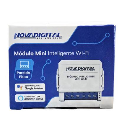 Modulo mini inteligente Wi-Fi interruptor 10A 3CH MS-107WF nova digital Imagem de Modulo mini inteligente Wi-Fi interruptor 10A 3CH MS-107WF nova digital