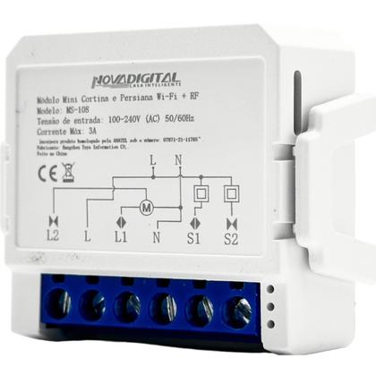 Imagem de Módulo Mini Inteligente Wi-Fi Novadigital MS-107WF