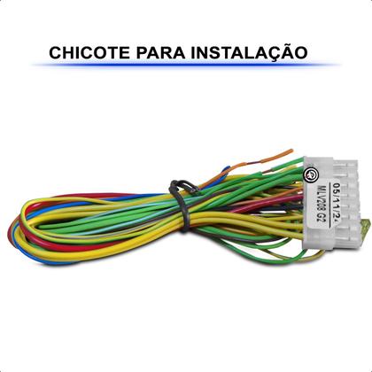 Imagem de modulo para automatizar subida ou descida de 2 vidros eletricos comuns ou resistivos antiesmagamento