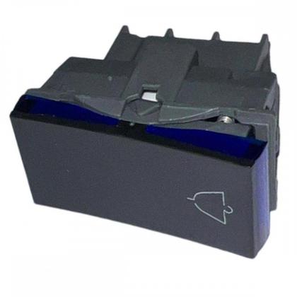 Imagem de Modulo Pial Plus+ 1 Campainha Borne Automatico Preto 611012P