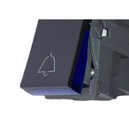 Imagem de Modulo Pial Plus+ 1 Campainha Borne Automatico Preto 611012P