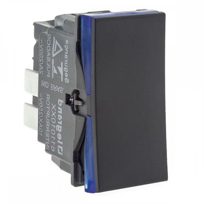 Imagem de Modulo Pial Plus+ 1 Simples Bipolar 25A. Borne Automatico Preto - 612016Pt