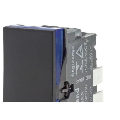 Imagem de Modulo Pial Plus+ 1 Simples Bipolar 25A. Borne Automatico Preto - 612016Pt