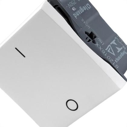 Imagem de Modulo Pial Plus+ 1 Simples Bipolar 25A. Branco - 612016Bc