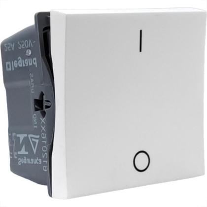 Imagem de Modulo Pial Plus+ 1 Simples Bipolar 25A. Branco - 612016Bc