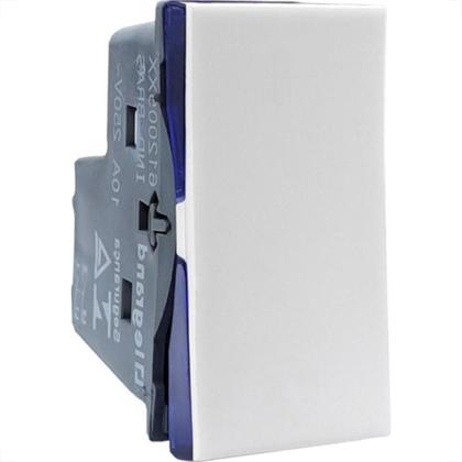 Imagem de Modulo Pial Plus+ 1 Simples Intermediario 10A. Branco 612007Bc