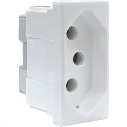 Imagem de Modulo Pial Plus 1 Tomada 10A. Branco 615040