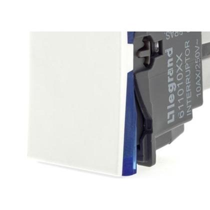 Imagem de Modulo Pial Plus+ Branco 1 Simples 10A Automatico 611010Bc