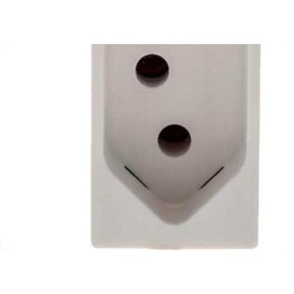 Imagem de Modulo Pial Plus+ Branco 1 Tomada 10A Borne Automatico 615038Bc