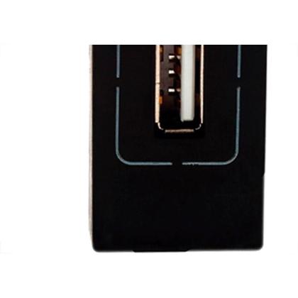 Imagem de Modulo Pial Plus+ Preto 1Tomada  Usb 1100Ma88Pt