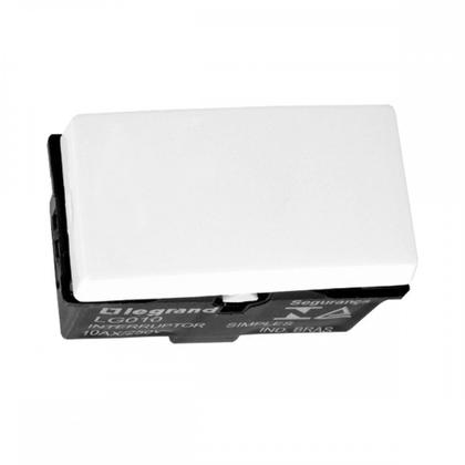 Imagem de Modulo Pial Pop Branco 1 Simples 10A Lg010