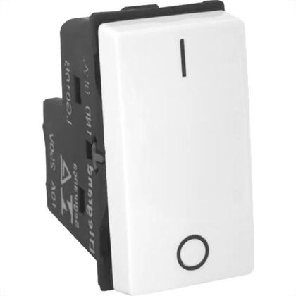 Imagem de Modulo Pial Pop Branco Simples Bipolar 10A Lg010B