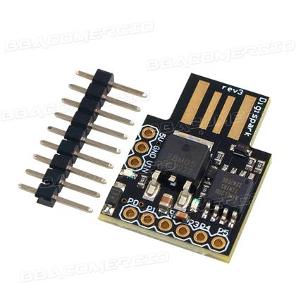 Imagem de Modulo Placa Arduino Digispark Attiny85 Usb I2c Spi Pwm Dev