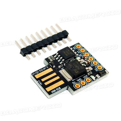 Imagem de Modulo Placa Arduino Digispark Attiny85 Usb I2c Spi Pwm Dev
