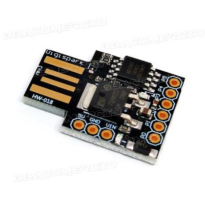 Imagem de Modulo Placa Arduino Digispark Attiny85 Usb I2c Spi Pwm Dev