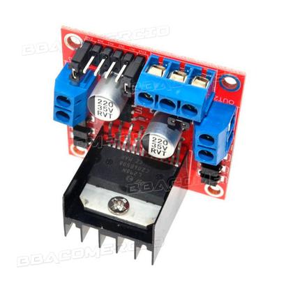 Imagem de Módulo Ponte H Dupla L298n Motor Dc Passo Arduino Raspberry