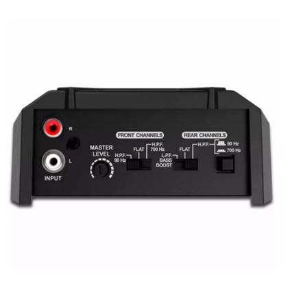 Imagem de Modulo Potência Amplificador som Stetsom Mono Digital 4 Canais 2 Ohms 400 watts Rms IR-400.4 Iron Line