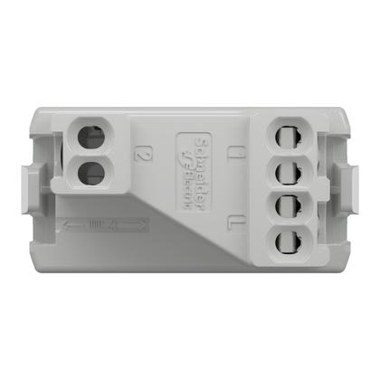 Imagem de Modulo Pulsador Campainha 10A 250V Branco Miluz Schneider