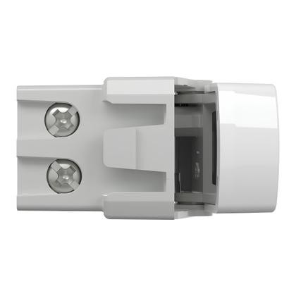 Imagem de Modulo Pulsador Campainha 10A 250V Branco Miluz Schneider