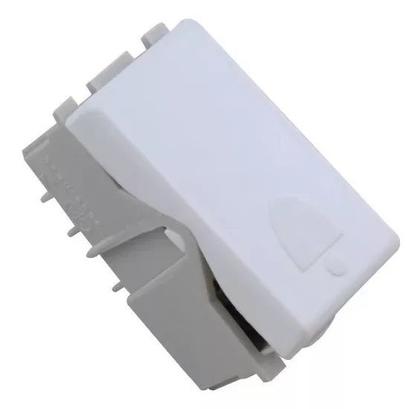 Imagem de Modulo Pulsador Campainha 10A/250V Branco - Tramontina