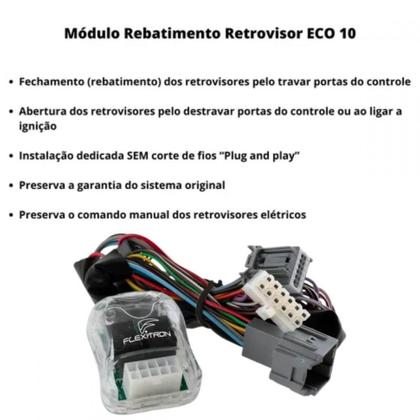 Imagem de Modulo Rebatimento Retrovisores S10 2012 em Diante