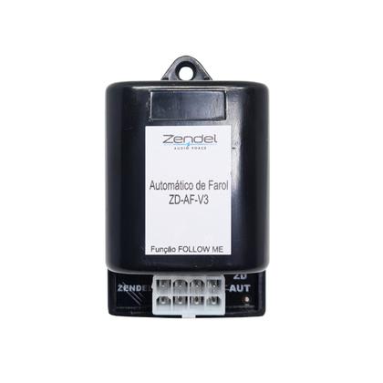 Imagem de Módulo rele acendimento automatico farol acionamento uinversal plug in play v3 zd-af-v3