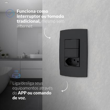Imagem de Modulo Rele Interruptor Inteligente Trio Wi-Fi 3X3,3A Bivolt Cod: 291990923 Neo Avant