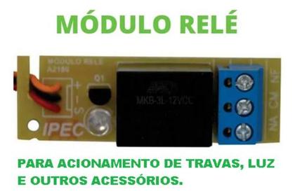 Imagem de Módulo Rele Ipec Para Acionamento De Travas Luz E Acessórios