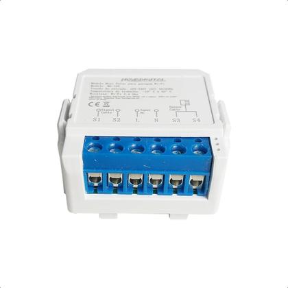 Imagem de Módulo Relé Pulso Para Garagem Portão Sensor Abertura Wi-Fi