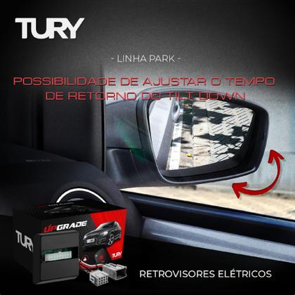Imagem de Módulo Retrovisor Elétrico Rebatimento Tilt Down Bravo 2010/2011/2012/2013/2014/2015/2016/2017/2018 Tury PARK3.2.5AJ